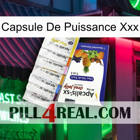 Xxx Power Capsule 11
